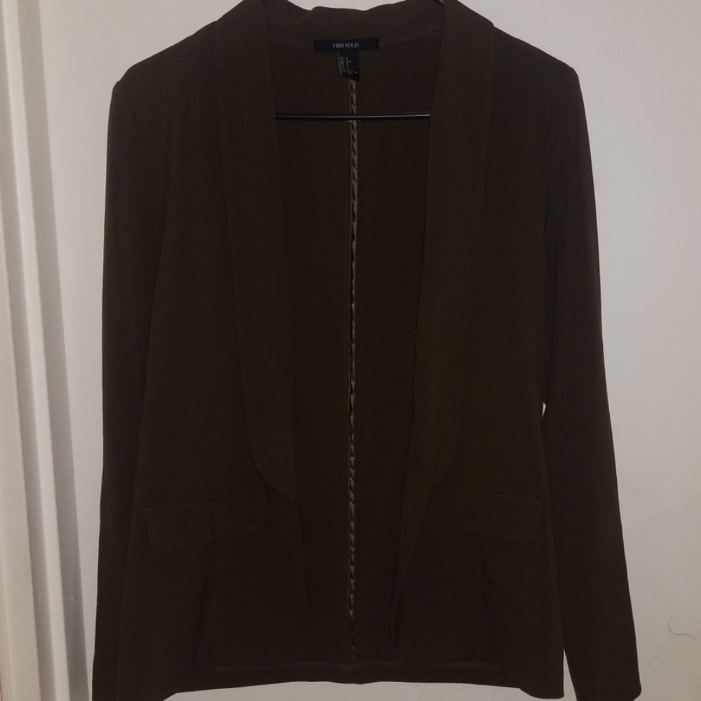 Brown blazer